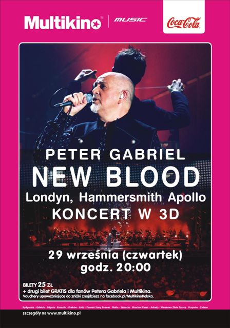 Peter Gabriel - koncert w 3D