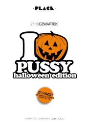 I love PUSSY -halloween horror edition
