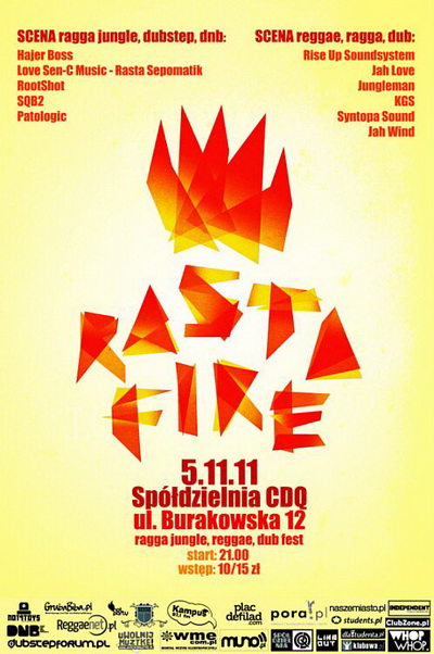Rasta Fire: Ragga Jungle, Reggae, Dub Fest