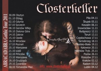 Closterkeller - Abracadabra Gothic Tour 2011