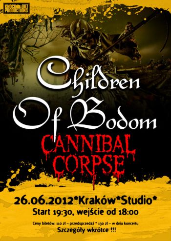 Children of Bodom / Cannibal Corpse 