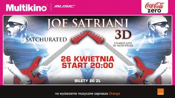Joe Satriani w 3D - koncert 
