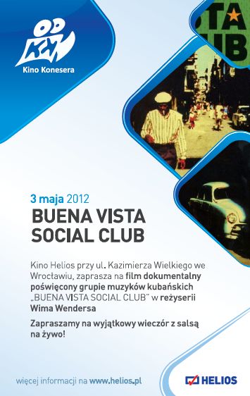 Kino Konesera: Buena Vista Social Club