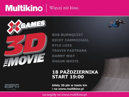 Film „X-Games” 3D 