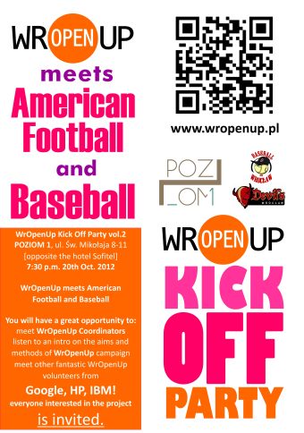 WrOpenUp meets American Football and Baseball