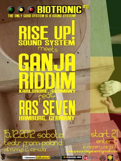 Biotronic vol.13: Ganja Riddim Sound system (GER)