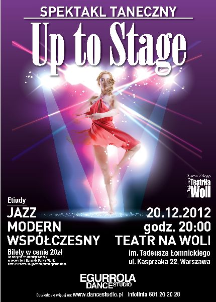 "Up to stage" w Teatrze Na Woli