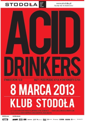Acid Drinkers + supporty
