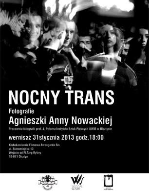 Nocny Trans - wernisaż w Nowej Galerii w Olsztynie