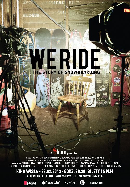 Premiera "We Ride" - historia snowboard'u