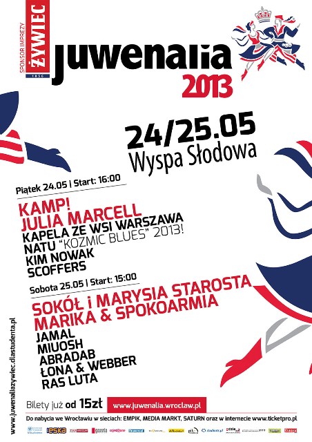 Juwenalia 2013: Kamp!, Kim Nowak, Julia Macell ...