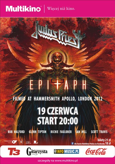 Koncert Judas Priest: Epitaph w Multikinie