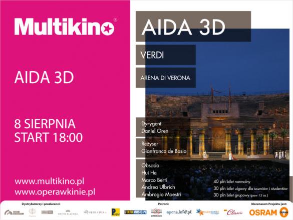 „Aida” w 3D z Arena di Verona 