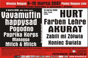 Wiosna Reggae Punky Reggae Live (piątek)