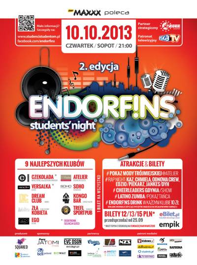 Endorfins Students Night