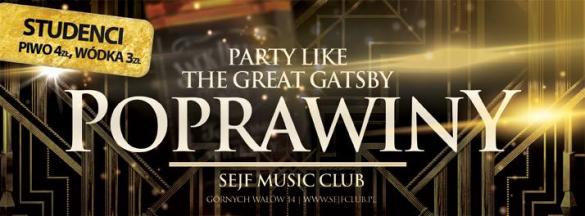 Poprawiny! Party Like The Great Gatsby