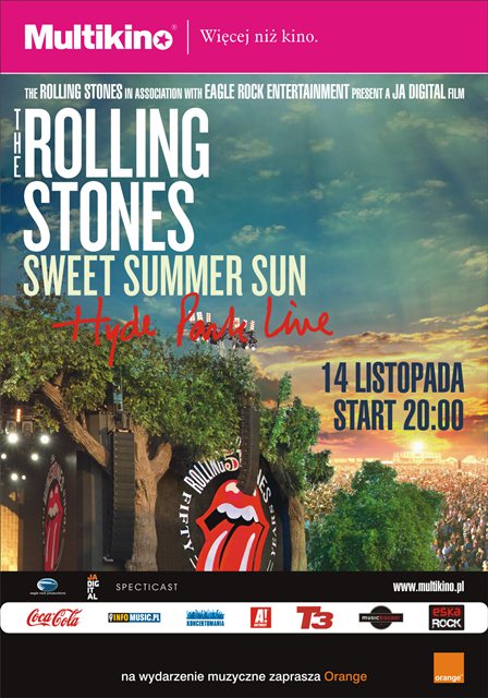 Koncert The Rolling Stones na wielkim ekranie