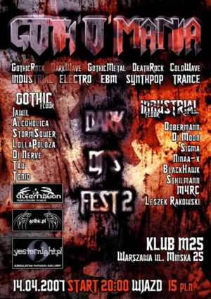 Goth'o'mania Dark Dj Fest 2