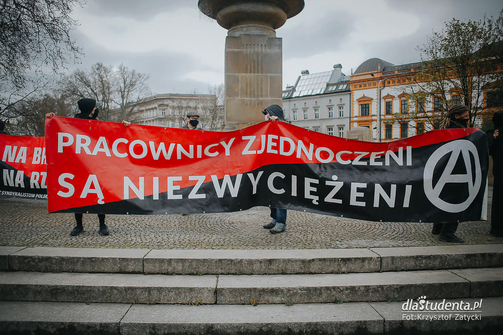 Walcz z wirusem kapitalizmu - manifestacja we Wrocławiu  - zdjęcie nr 10