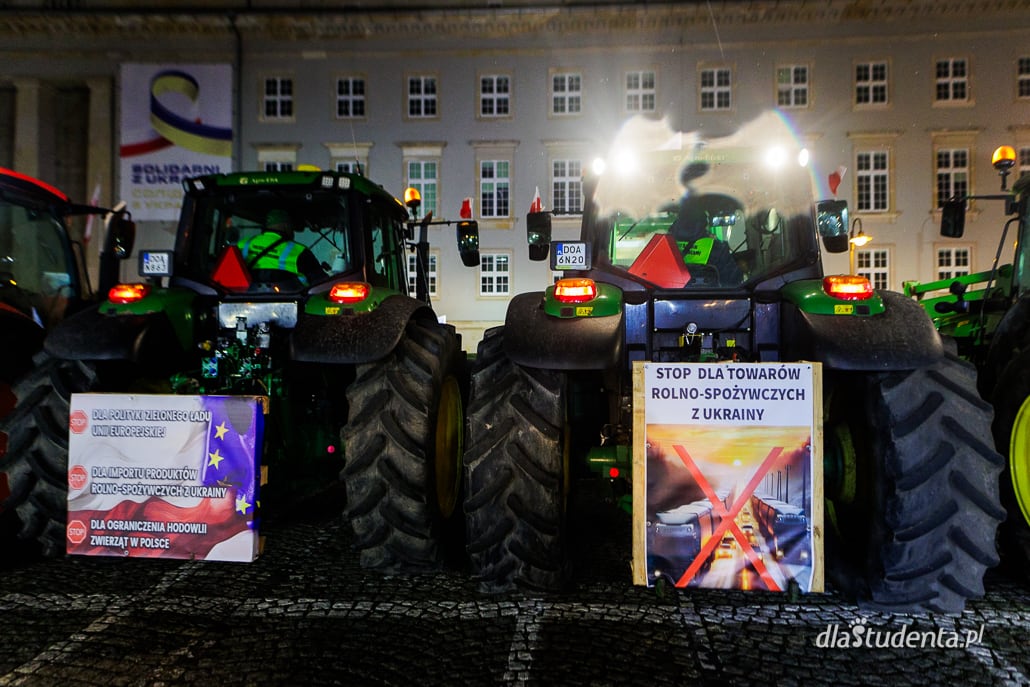 Wielki protest rolników we Wroclawiu  - zdjęcie nr 7