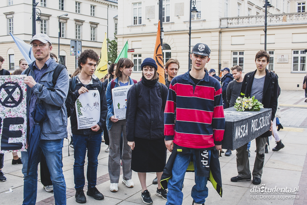 Protest klimatyczny w Warszawie - zdjęcie nr 6