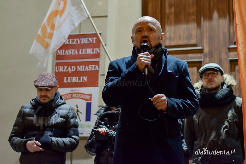 Wolne Media - protest w Lublinie - zdjęcie nr 3