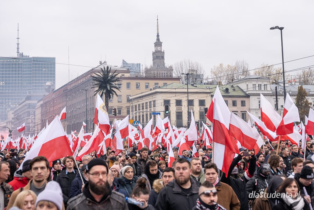 Marsz Niepodległości 2022 w Warszawie  - zdjęcie nr 8