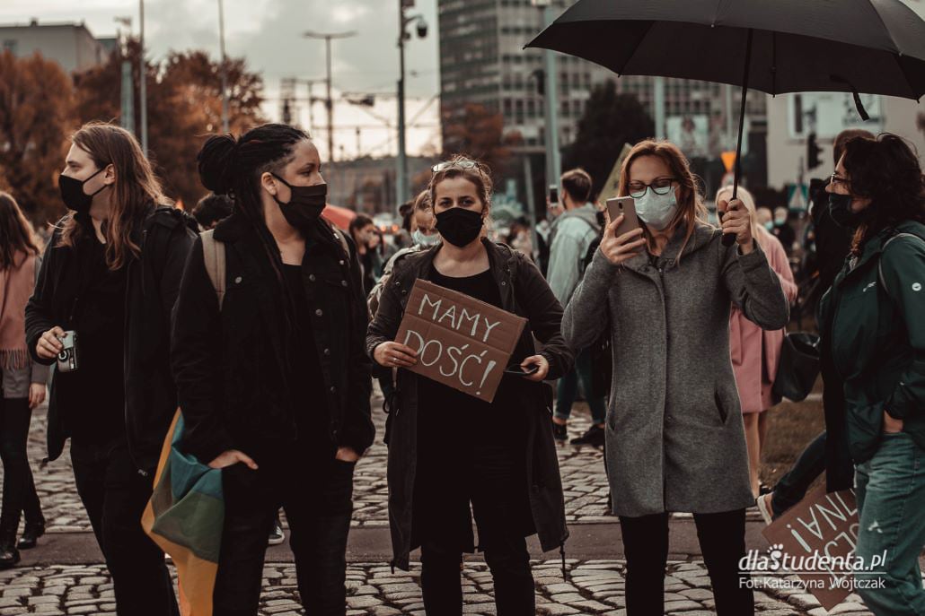 Strajk Kobiet - manifestacja w Gdańsku - zdjęcie nr 8