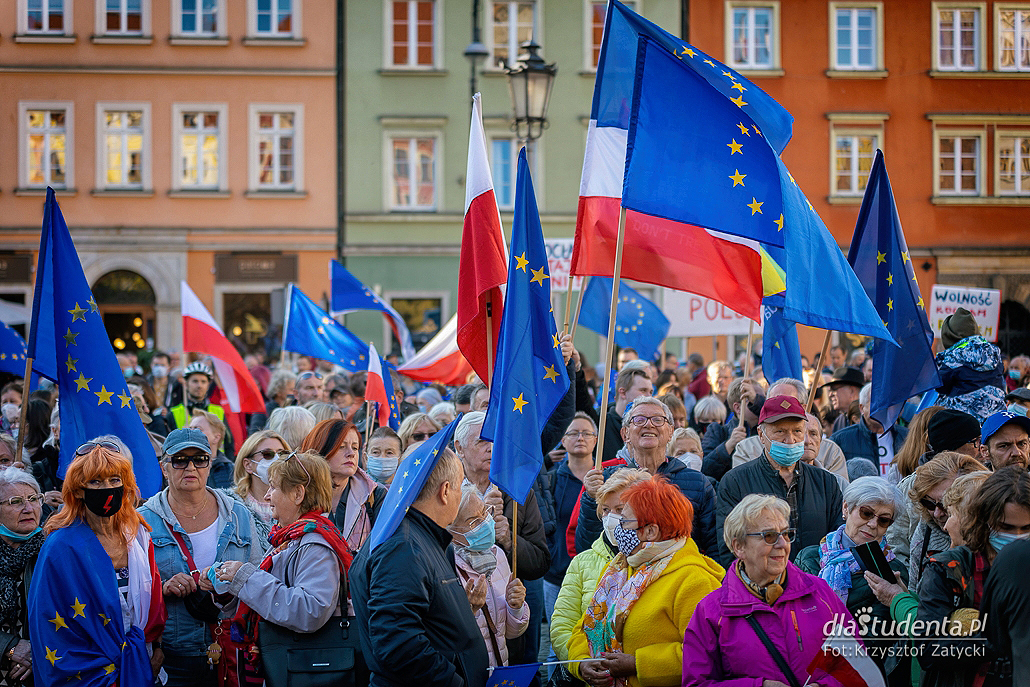My zostajemy w Europie - demonstracja we Wrocławiu - zdjęcie nr 9