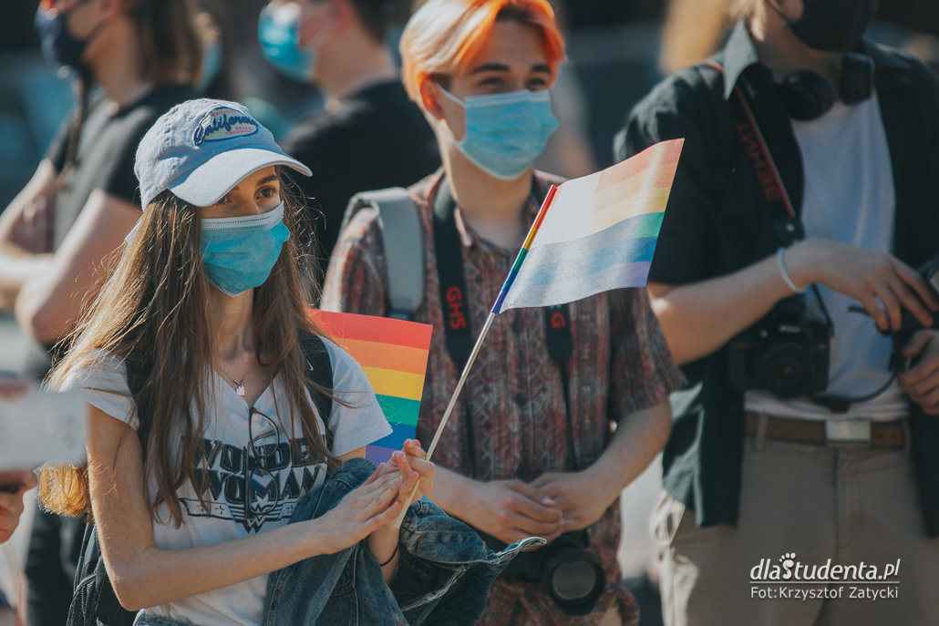 Stop przemocy wobec osób LGBTQIA - manifestacja we Wrocławiu - zdjęcie nr 11