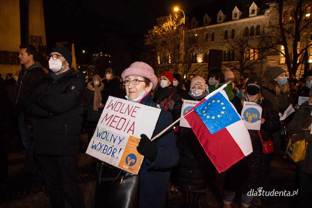 Wolne Media - protest w Poznaniu  - zdjęcie nr 5