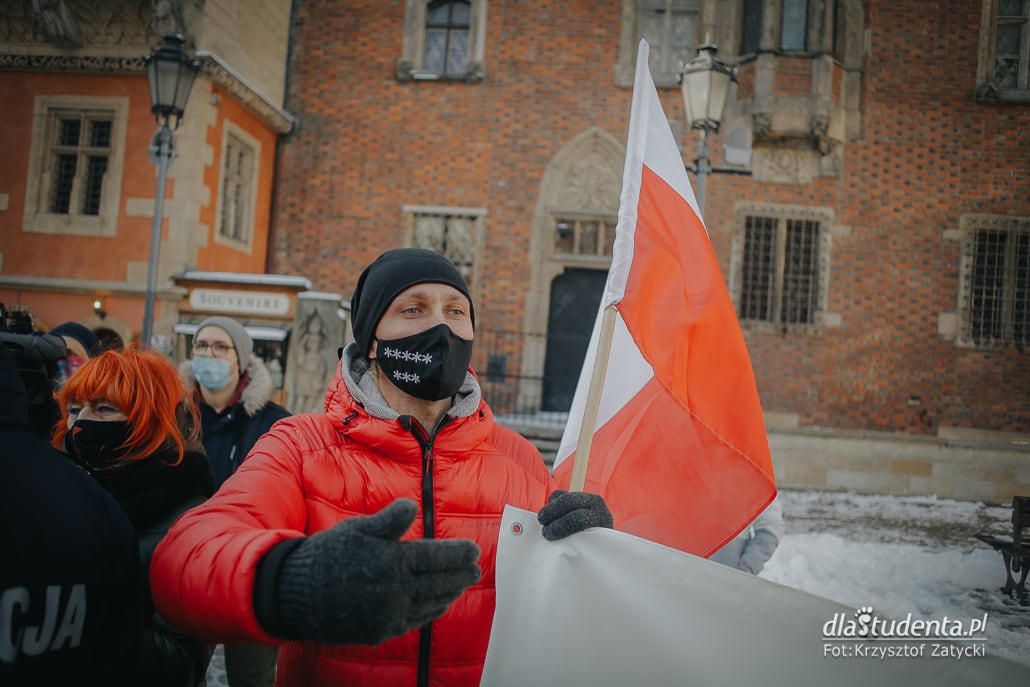 Wolne Media - Wolni Ludzie - manifestacja we Wrocławiu - zdjęcie nr 9