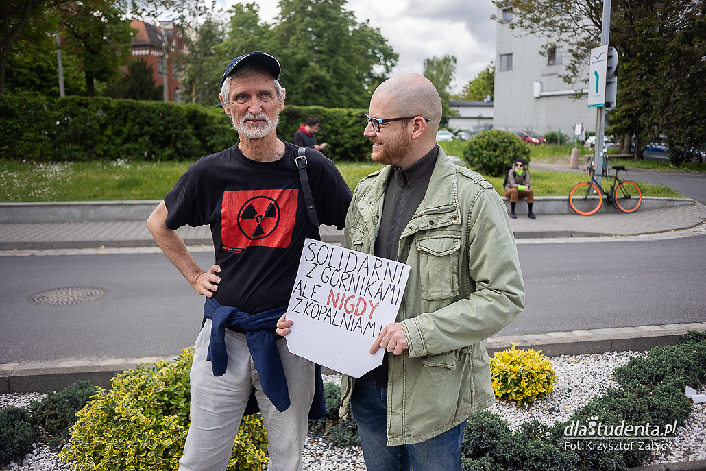 Chcemy sprawiedliwej transformacji, a nie węglowej manipulacj - protest we Wrocławiu - zdjęcie nr 9