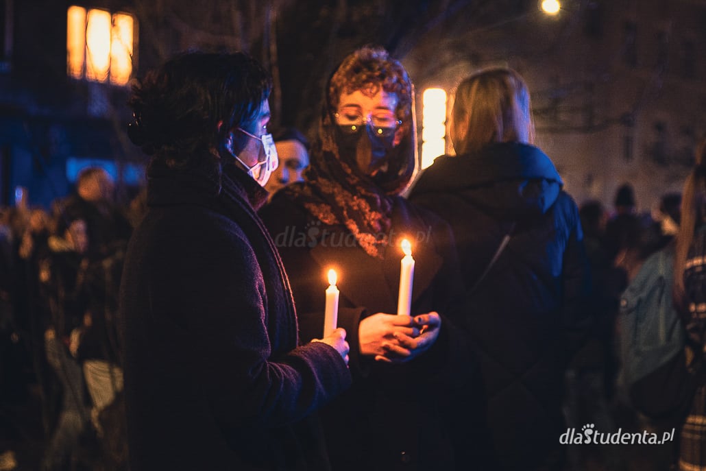 Solidarnie z Ukrainą - manifestacja poparcia w Krakowie - zdjęcie nr 2