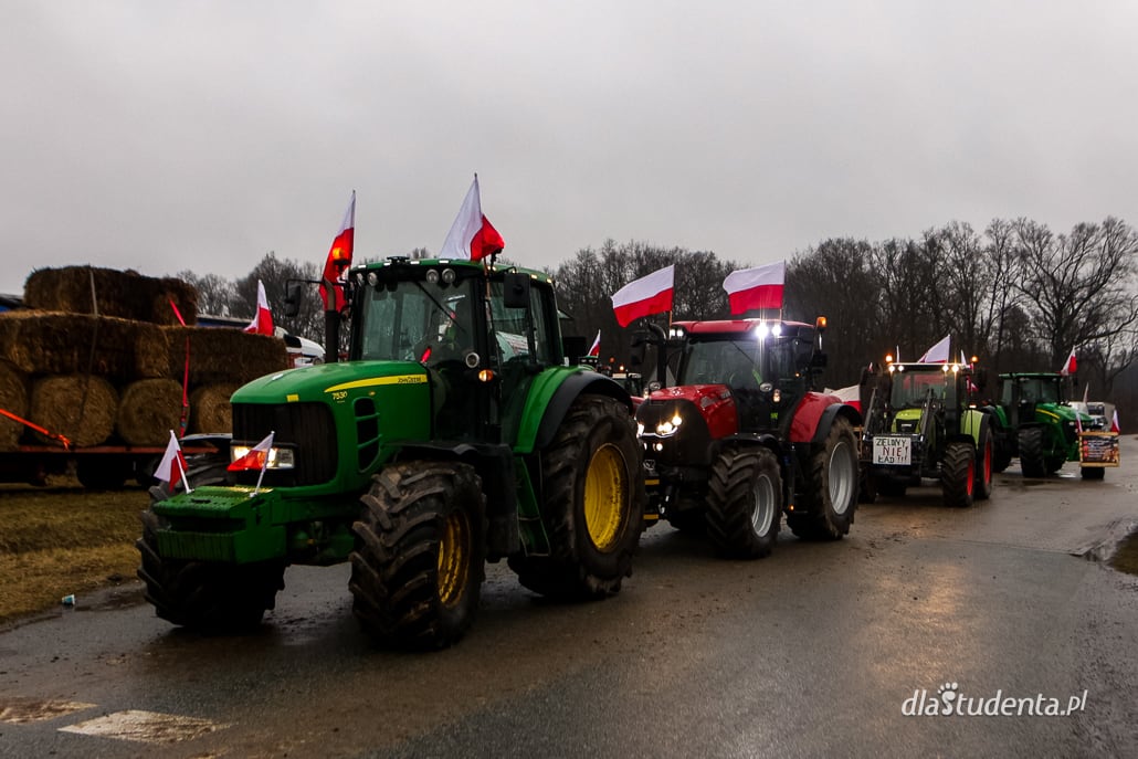 Ogólnopolski protest rolników na Dolnym Śląsku  - zdjęcie nr 5