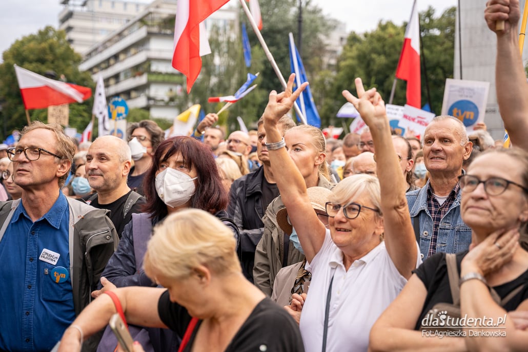 Wolne Media, Wolni Ludzie - manifestacja w Warszawie - zdjęcie nr 9