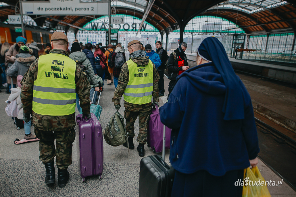 Do Wrocławia przyjeżdżają uchodźcy z Ukrainy - zdjęcie nr 3