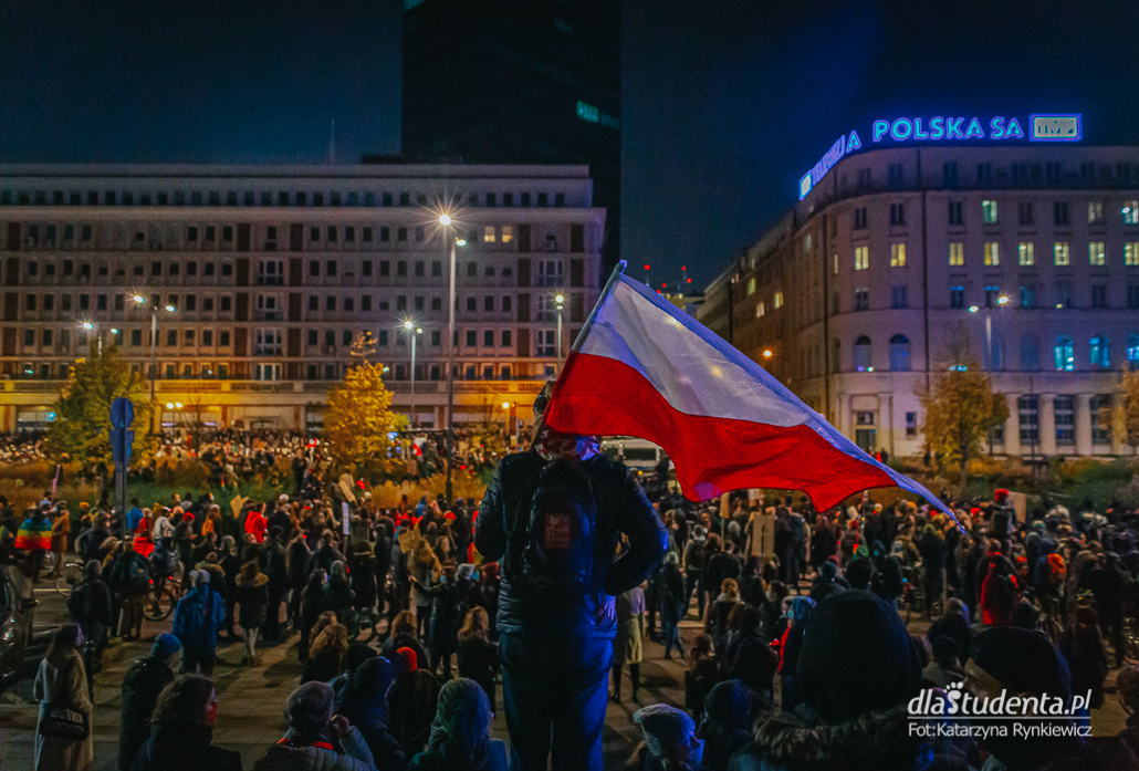Strajk Kobiet: Blokada Sejmu - manifestacja w Warszawie - zdjęcie nr 1