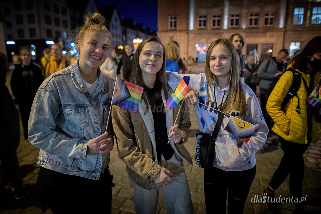 Jesteśmy u siebie - manifestacja LGBT we Wrocławiu 
