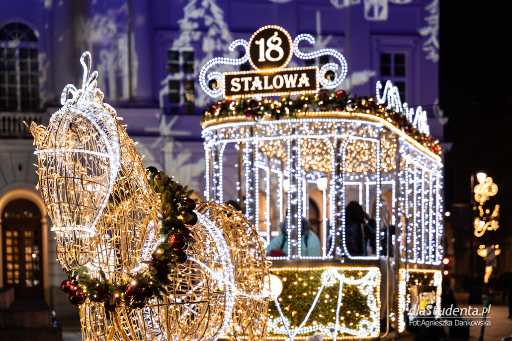 Iluminacje świąteczne w Warszawie  - zdjęcie nr 7