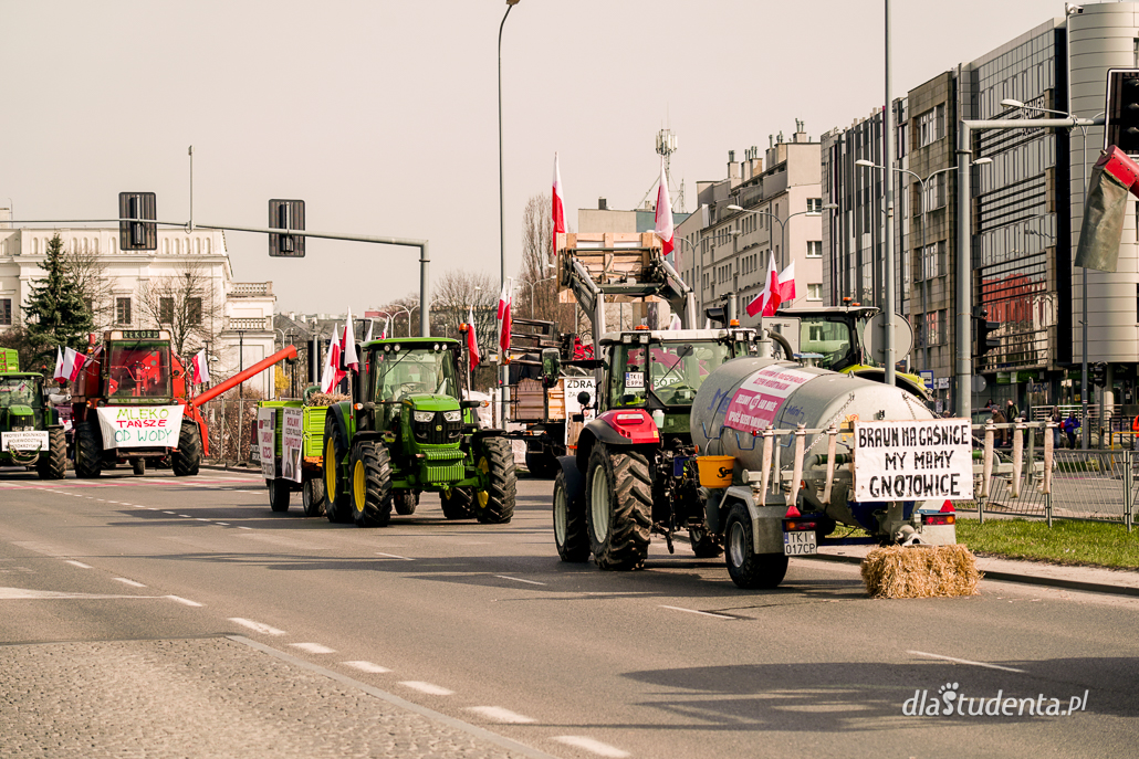 Protest rolników w Kielcach  - zdjęcie nr 10