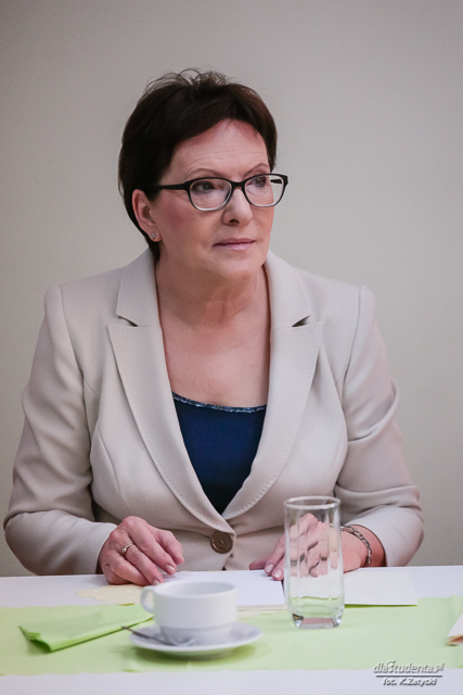 Prezes Rady Ministrów - Ewa Kopacz we Wrocławiu - zdjęcie nr 10
