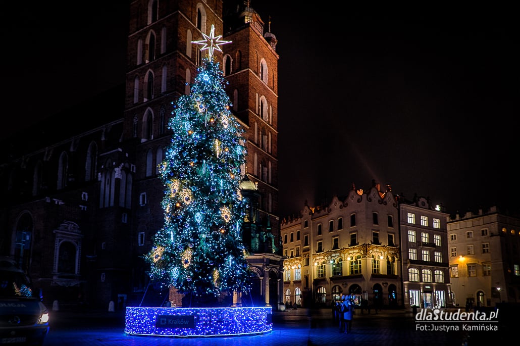 Iluminacje świąteczne w Krakowie - zdjęcie nr 1