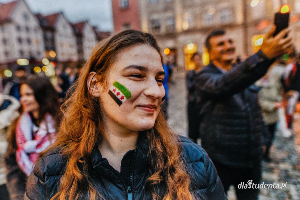 Solidarnie ze Strefą Gazy - demonstracja we Wrocławiu  - zdjęcie nr 3