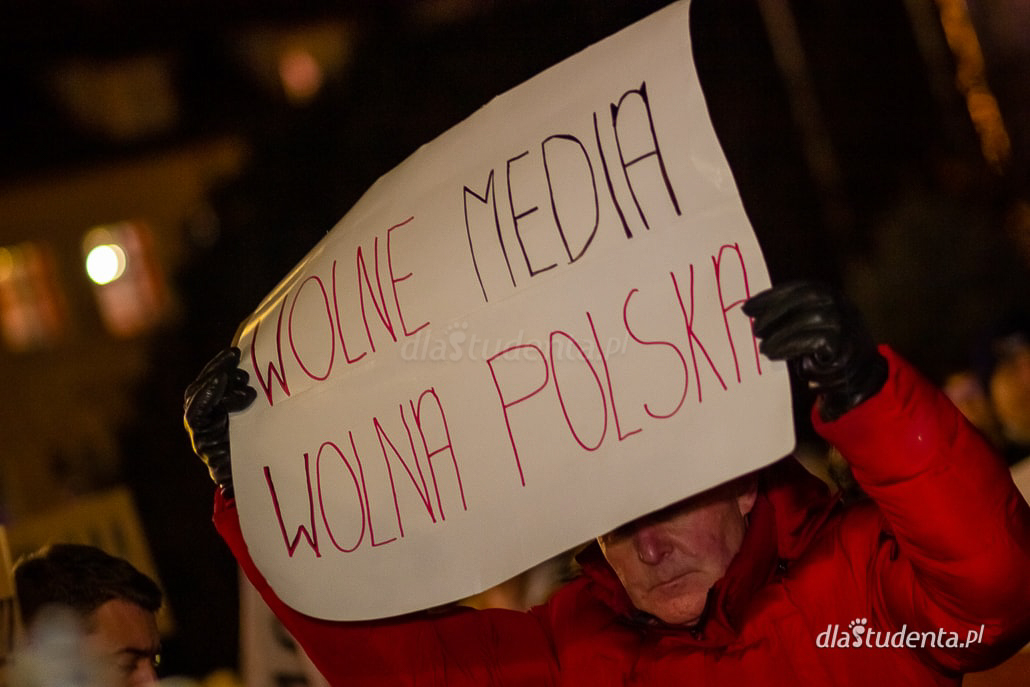 Wolne Media - protest w Bydgoszczy - zdjęcie nr 8