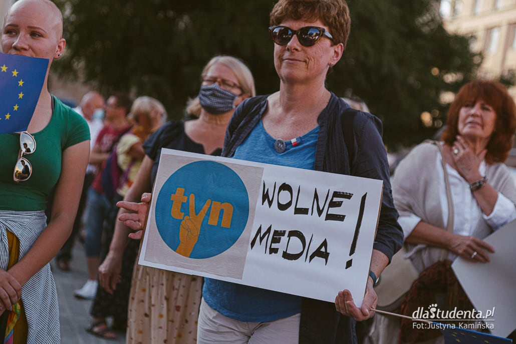 Wolne Media, Wolni Ludzie - manifestacja w Krakowie - zdjęcie nr 8