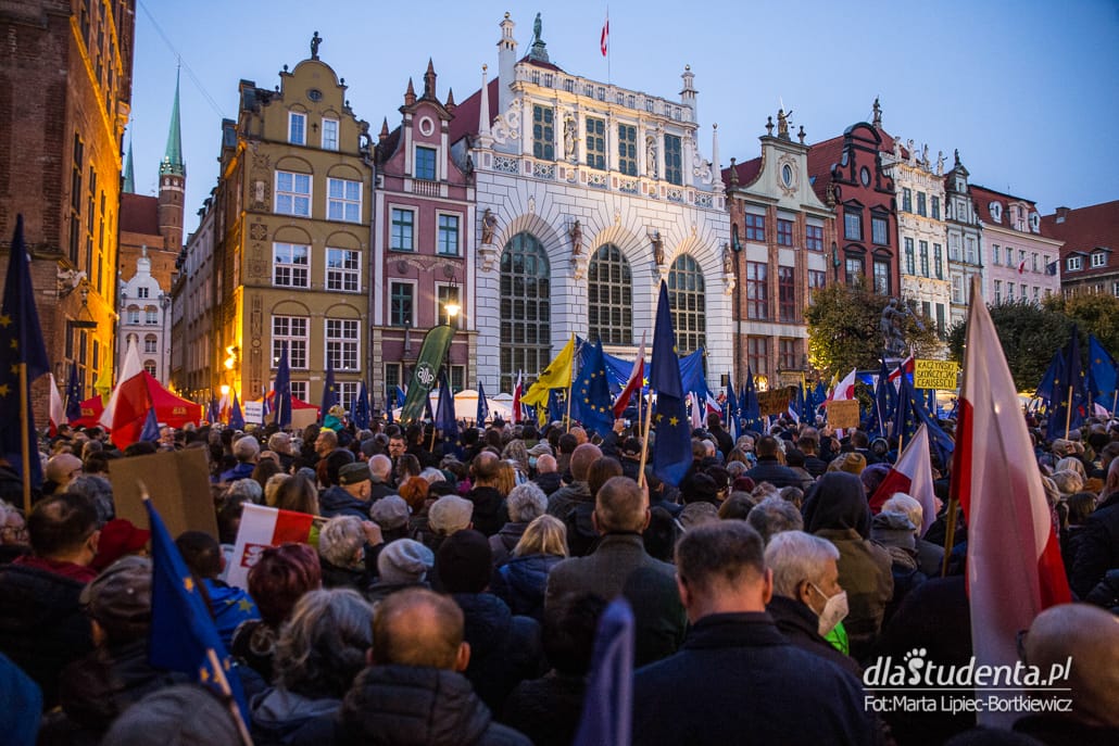 My zostajemy w Europie - demonstracja w Gdańsku - zdjęcie nr 8
