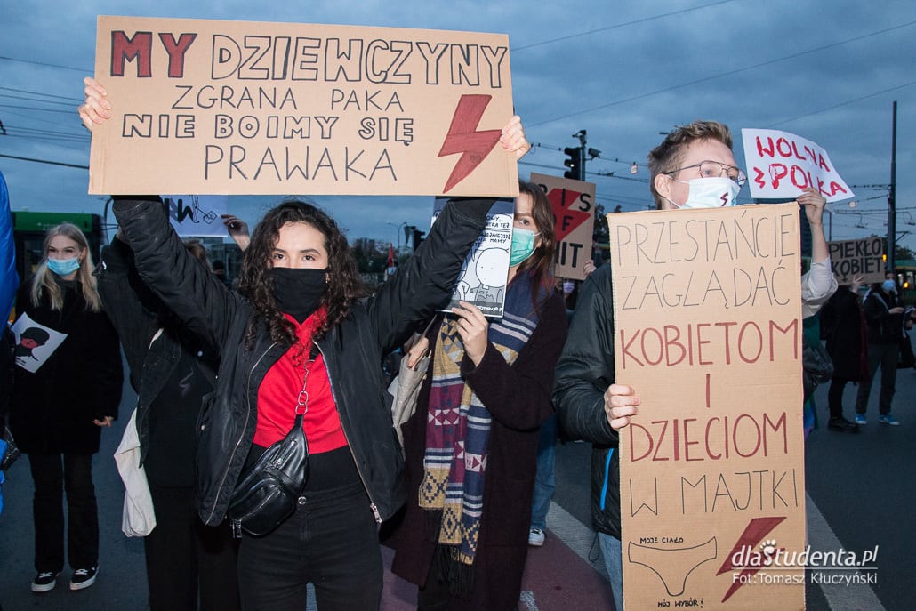 Strajk Kobiet - Blokada Poznań - zdjęcie nr 1
