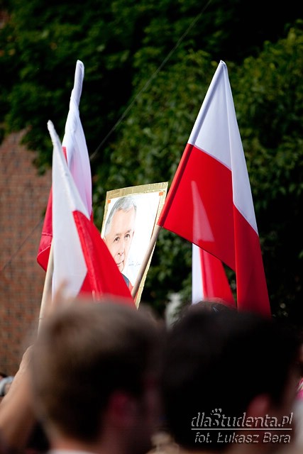 Wiec Jarosława Kaczyńskiego - zdjęcie nr 8