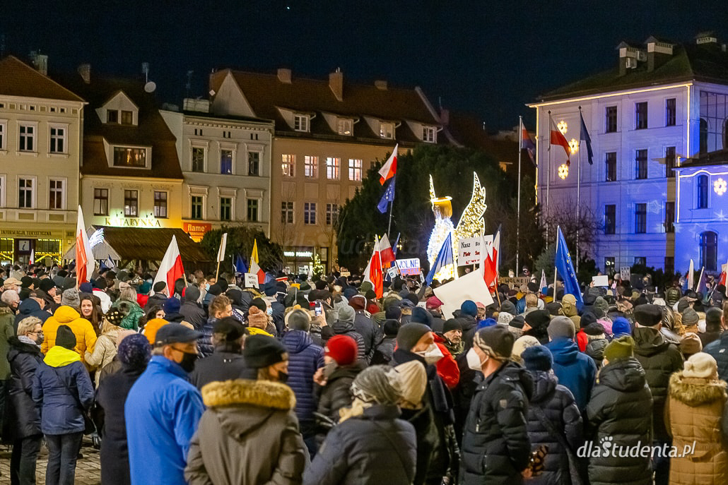 Wolne Media - protest w Bydgoszczy - zdjęcie nr 2